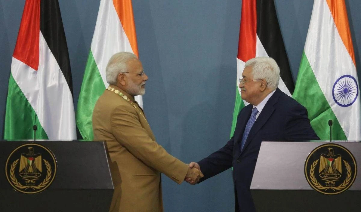 India reafirma apoyo a la causa de Palestina. India reafirma apoyo a la causa de Palestina.