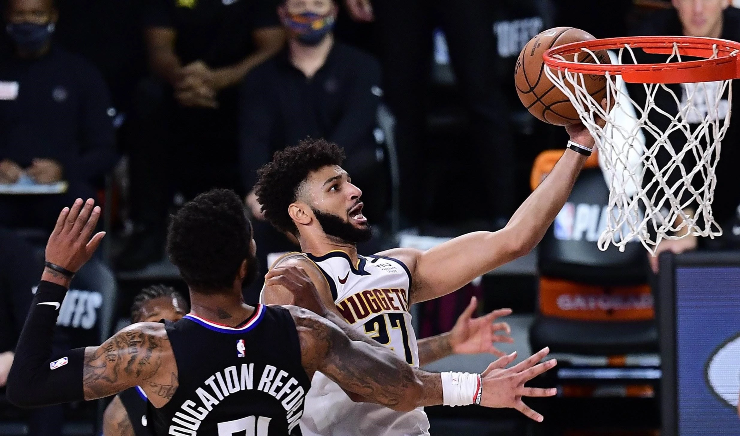 Nuggets hacen historia y eliminan a Clippers en playoffs de la NBA Nuggets hacen historia y eliminan a Clippers en playoffs de la NBA