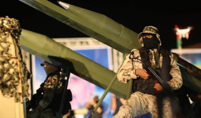 Miembros de las Brigadas de Al-Quds, rama armada del Movimiento de la Jihad Islámica Palestina.