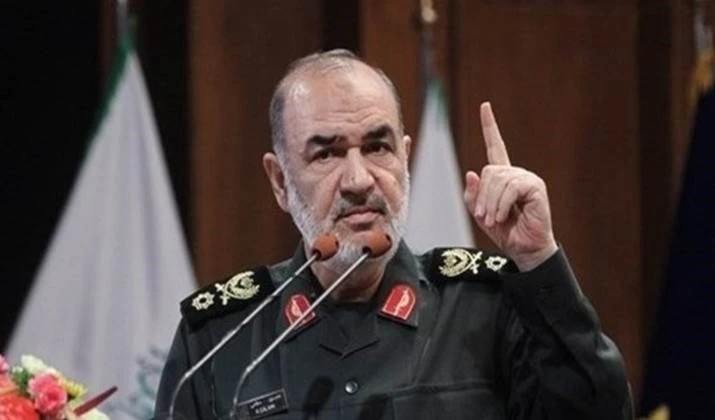 El comandante en jefe del Cuerpo de Guardianes de la Revolución Islámica de Irán, general de división Hosein Salami.