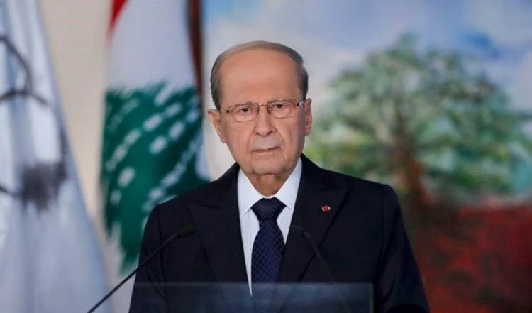 El presidente libanés, Michel Aoun.
