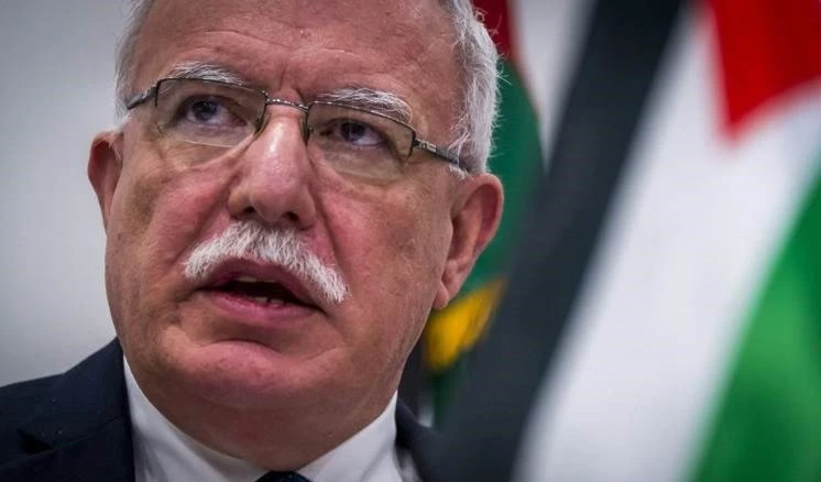 El ministro de Relaciones Exteriores Riyad al-Maliki.