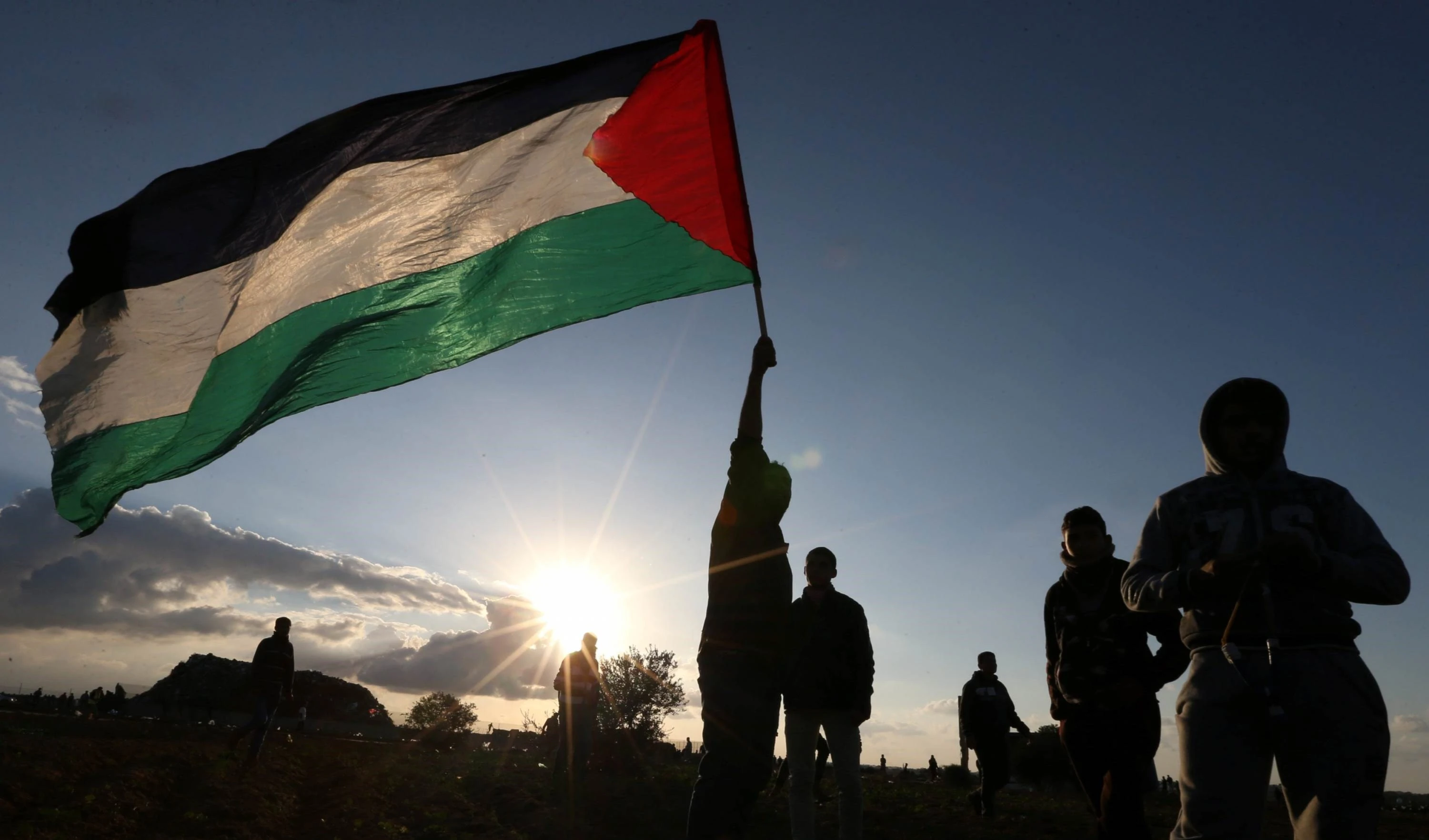 Solidaridad mundial con la causa palestina.