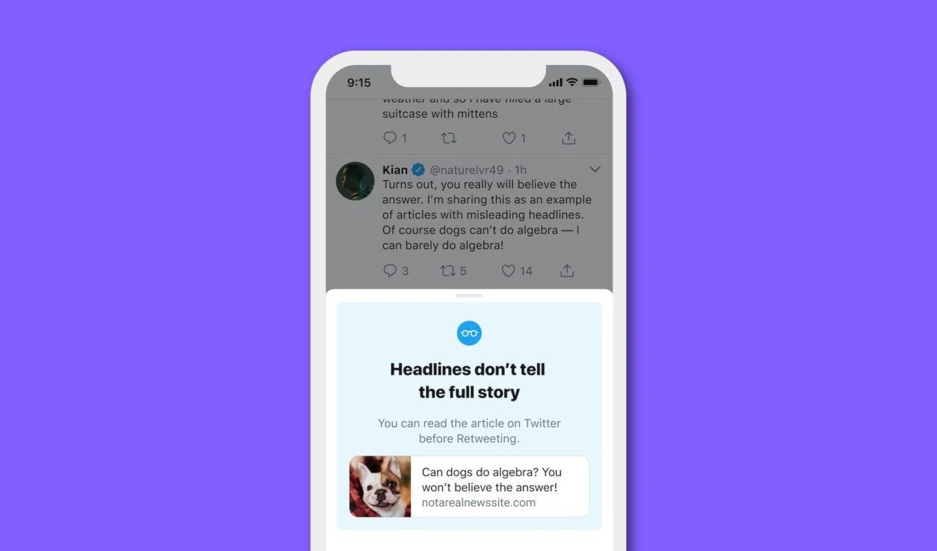 Twitter pedirá que se lean los artículos antes de compartirlos (Foto: Xataka)