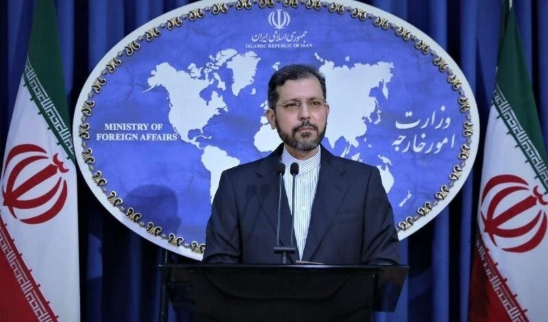 El portavoz del Ministerio de Exteriores iraní, Said Jatibzadeh.
