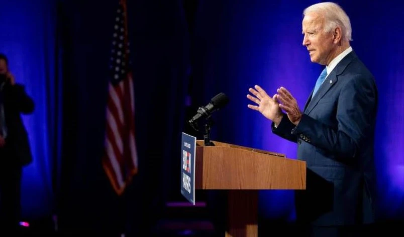 El candidato demócrata a la presidencia de EE.UU., Joe Biden. Foto: AFP