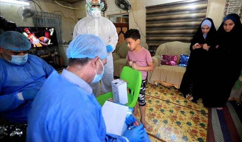 Casos de contagios con Covid-19 alcanza cifra récord en Iraq.