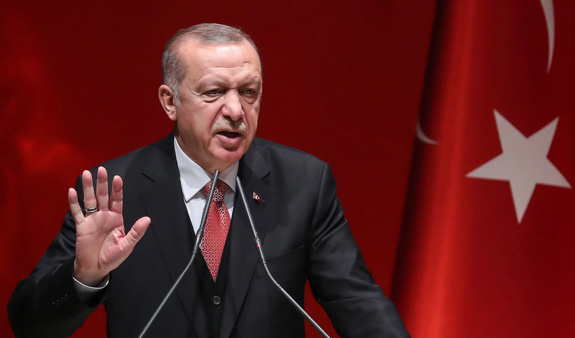 Erdogan pide imparcialidad de la Unión Europea en el Mediterráneo Oriental.