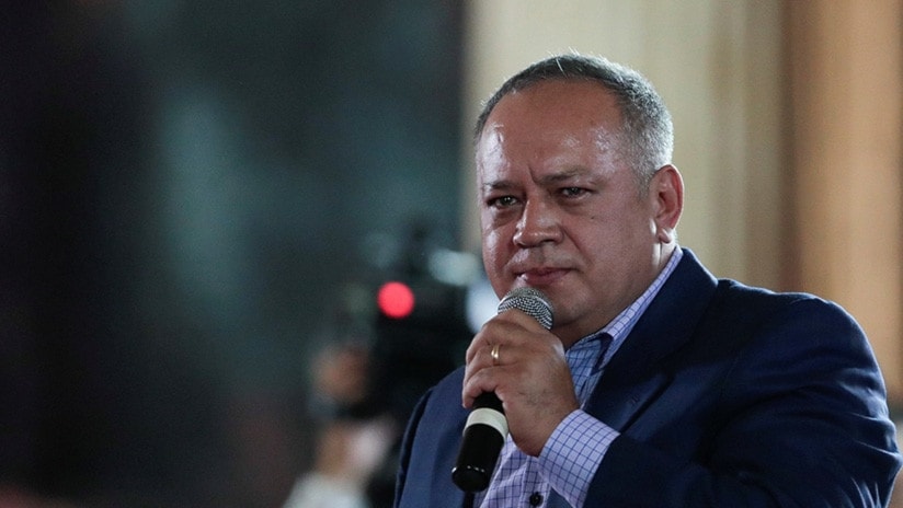 El presidente de la Asamblea Nacional Constituyente (ANC) y primer vicepresidente del Partido Socialista Unido de Venezuela (Psuv), Diosdado Cabello.