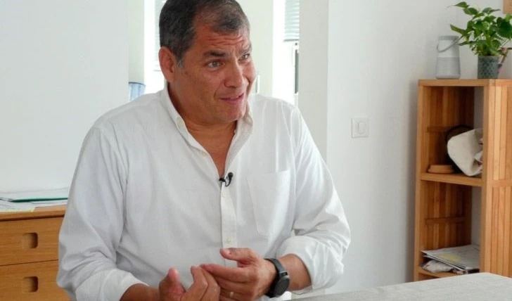 El expresidente de Ecuador, Rafael Correa.