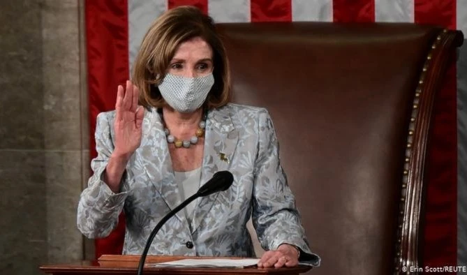 Nancy Pelosi, presidenta de la Cámara de Representantes de EE.UU.