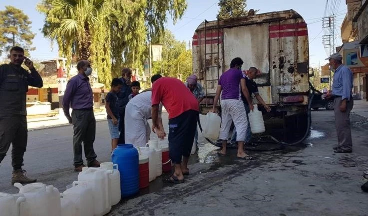 Turquía continúa utilizando como arma el corte de abasto de agua al norte de Siria.