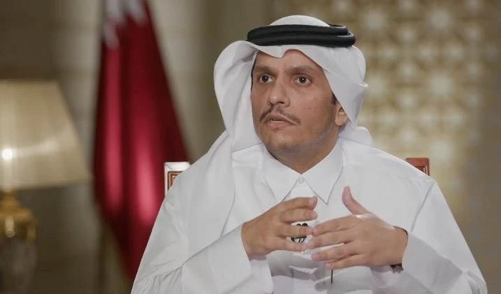 Mohammed bin Abdul Rahman Al Thani, canciller de Qatar. Mohammed bin Abdul Rahman Al Thani, canciller de Qatar.