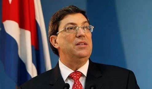 Bruno Rodríguez Parrilla, canciller cubano.