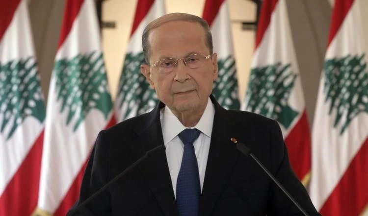 Michel Aoun, presidente de El Líbano.
