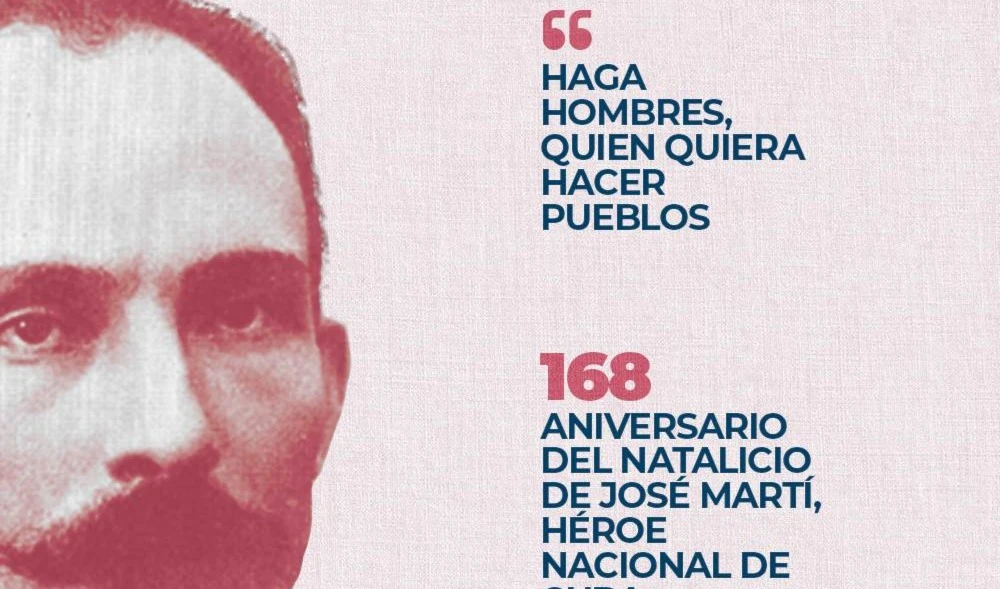 Aniversario del natalicio de José Martí