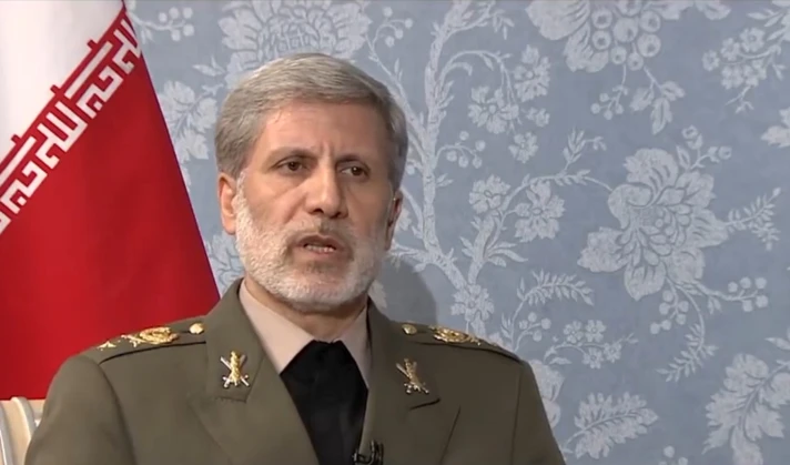 El ministro de Defensa iraní, el general de brigada Amir Hatami.