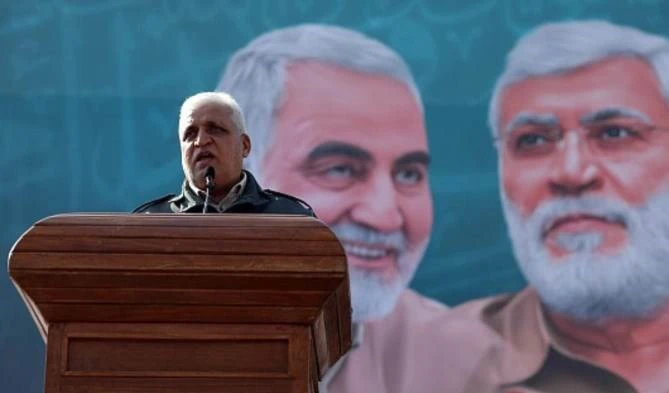 El jefe de la Autoridad de Movilización Popular, Faleh al-Fayyad.