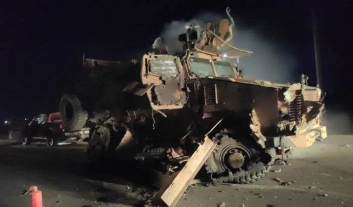 Mueren dos soldados turcos por explosión en el noroeste de Siria.