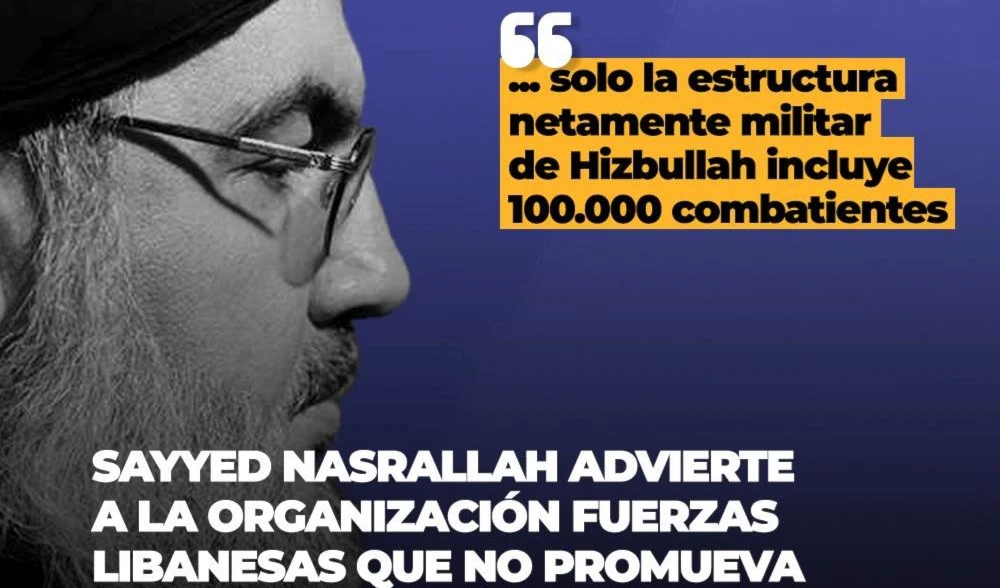Sayyed Nasrallah advierte a la organización Fuerzas Libanesas que no promueva una guerra interna