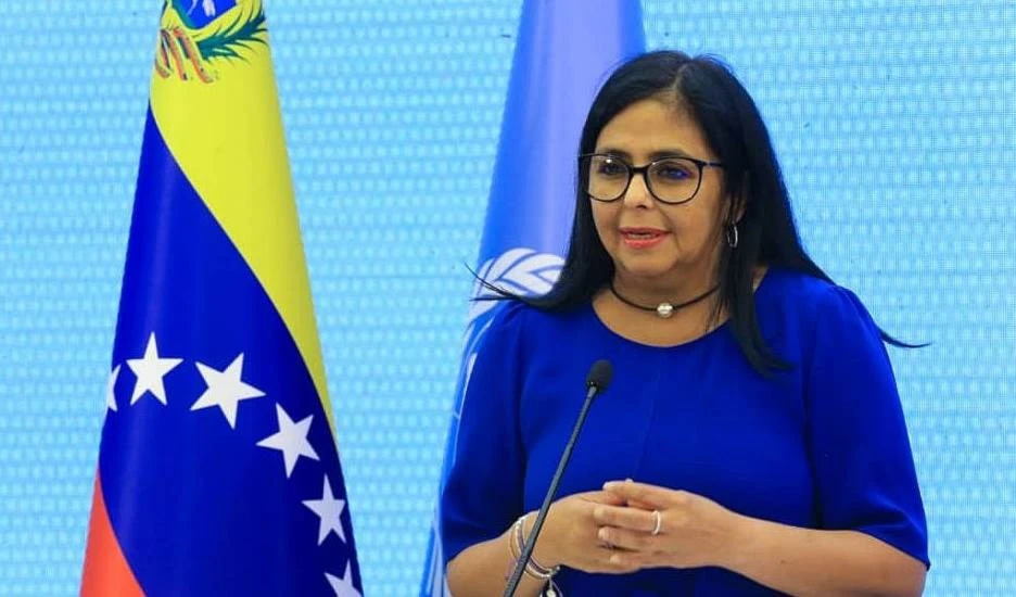 Delcy Rodríguez, vicepresidenta de Venezuela. Delcy Rodríguez, vicepresidenta de Venezuela.