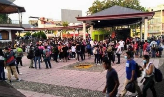 Más de cuatro mil migrantes componen caravana que continúa su paso por México