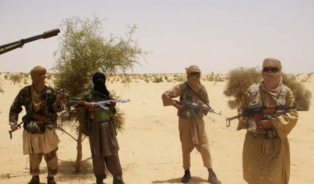 Miembros del grupo terrorista Daesh en Mali. Miembros del grupo terrorista Daesh en Mali.