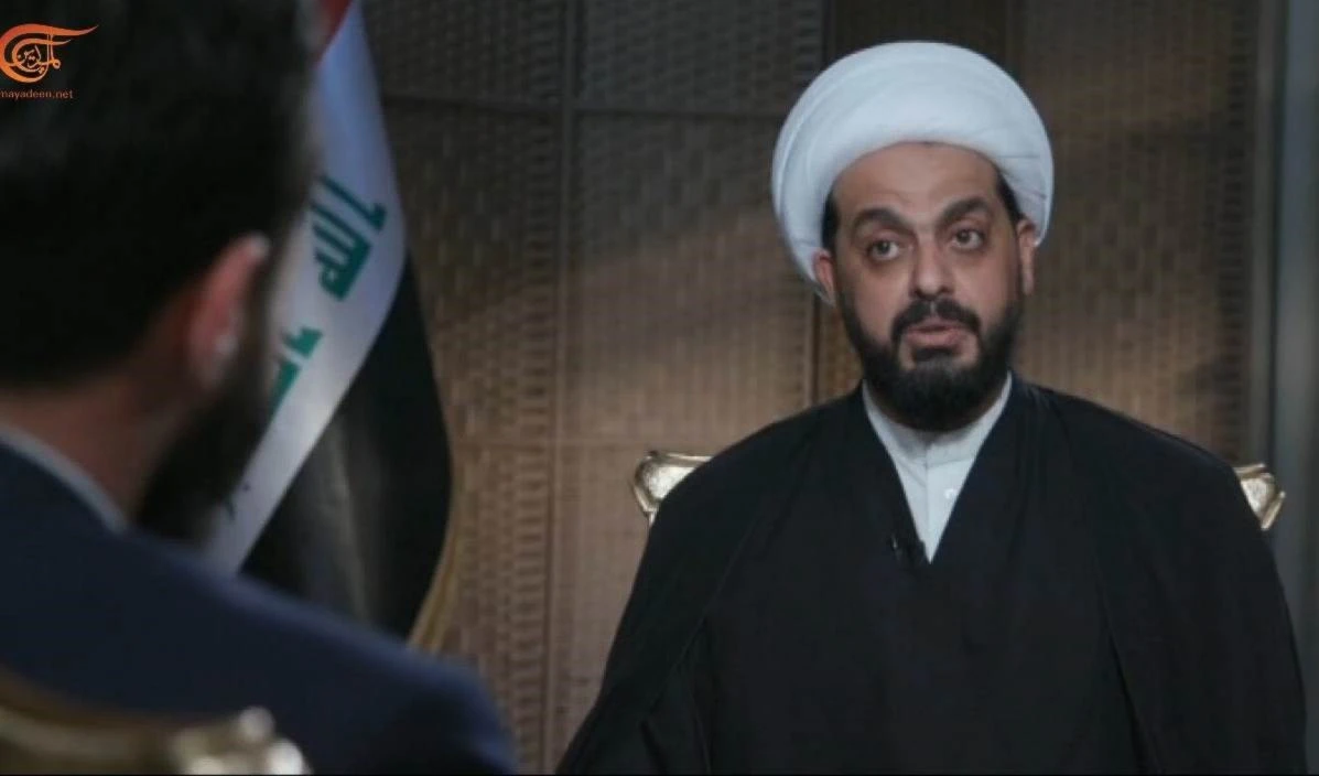 Qais Khazali, líder del grupo iraquí Asaib Ahl al-Haq.