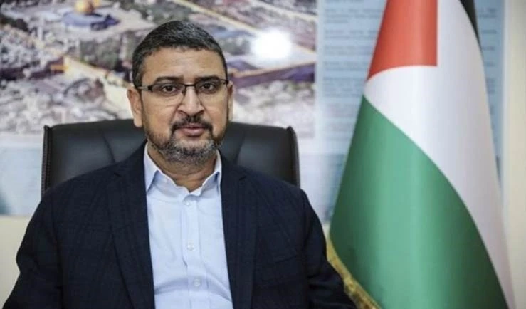 El jefe del departamento político del "movimiento Hamas en el exterior", Sami Abu Zuhri.