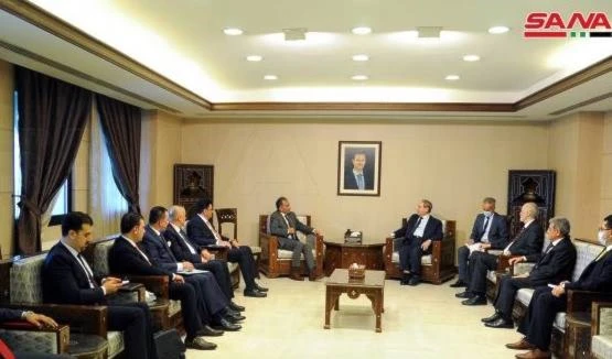 Siria e Iraq examinan relaciones bilaterales y formas de consolidarlas.