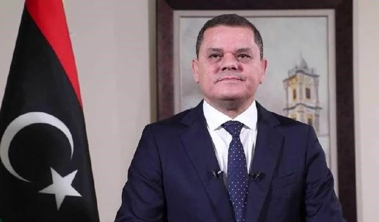 El  Primer Ministro del Gobierno de Unidad Nacional Libia, Abdel Hamid Dabaiba.