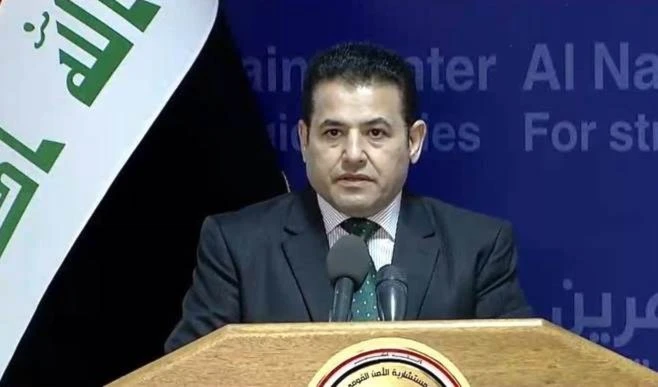El asesor de seguridad nacional iraquí, Qassem Al-Araji.