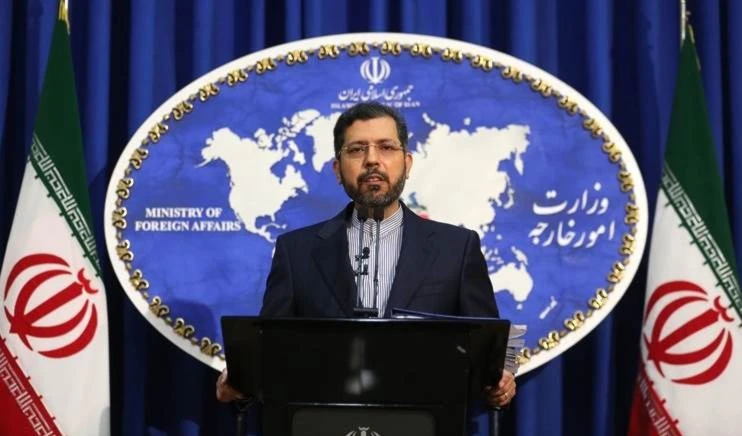 Saeed Khatibzadeh, vocero de la Cancillería iraní.