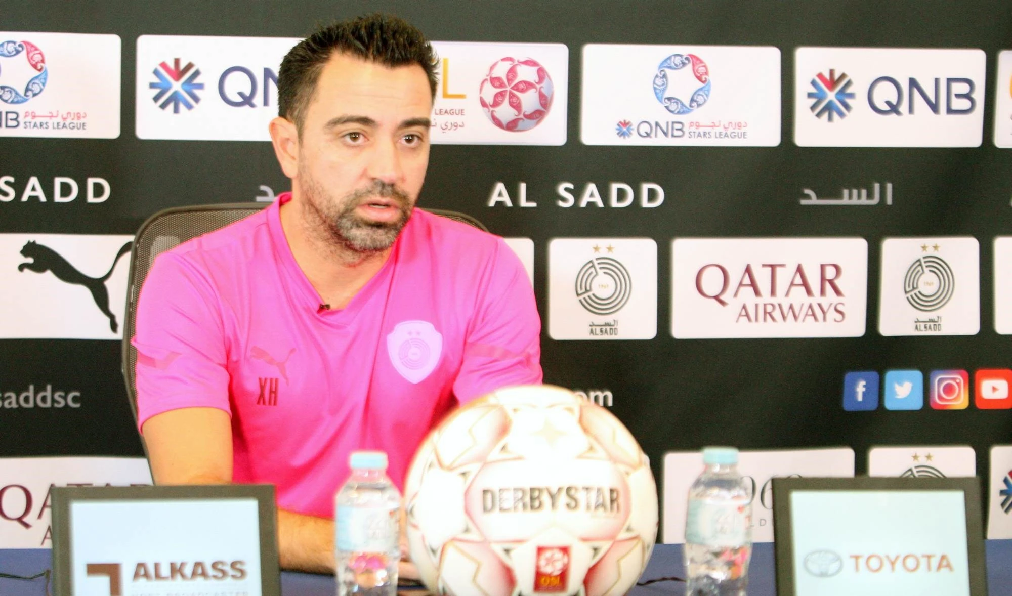 Club qatarí Al Sadd se aferra a Xavi como entrenador (Foto: Twitter, Al Sadd)