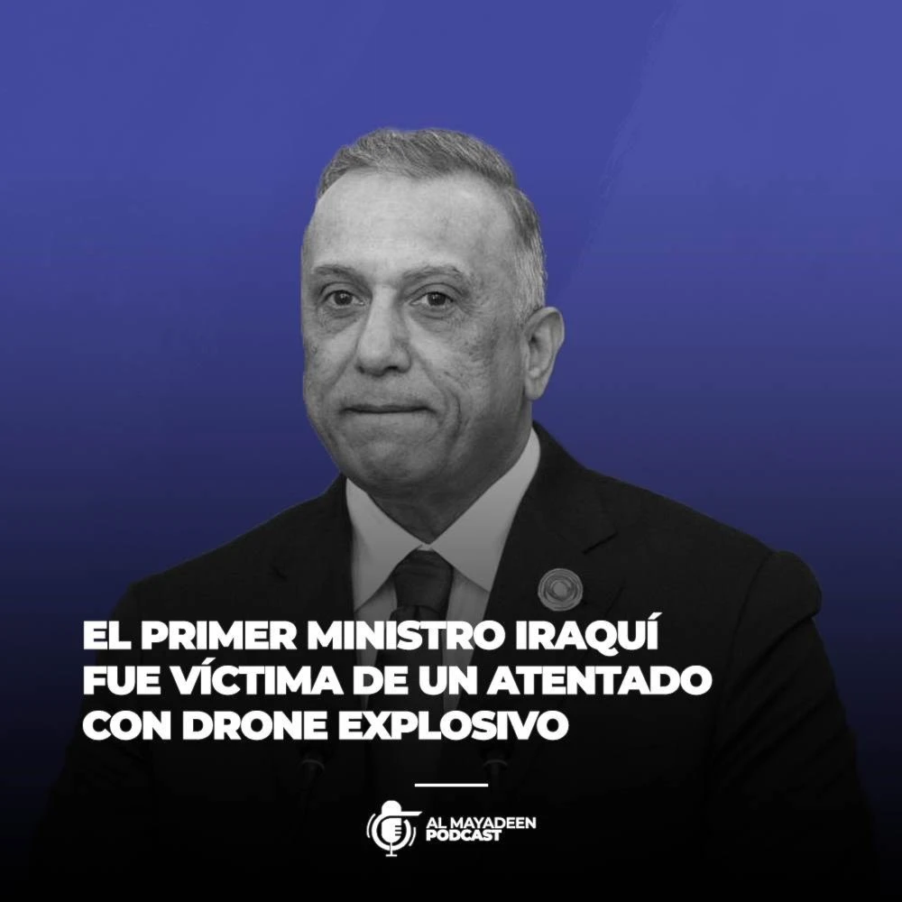 El primer ministro iraquí fue víctima de un atentado con drone explosivo