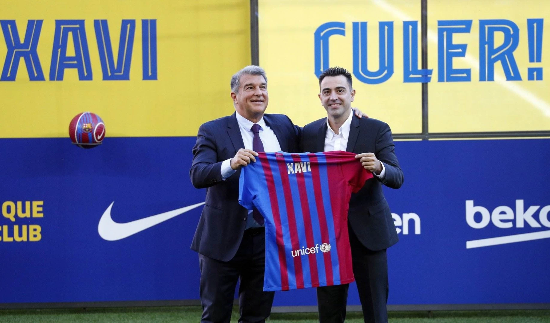 Xavi promete poner orden y exigencia en Barcelona