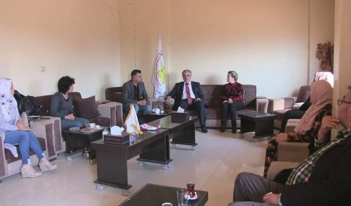 Delegación del llamado Consejo Democrático Sirio visita en Moscú. Delegación del llamado Consejo Democrático Sirio visita en Moscú.