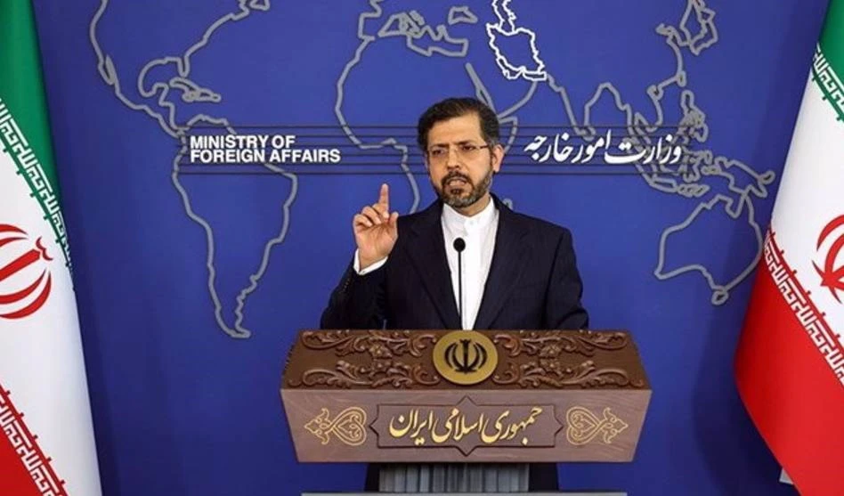 Saeed Khatibzadeh, vocero de la Cancillería iraní.