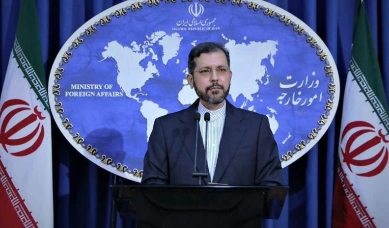 Saeed Khatibzadeh, vocero de la Cancillería iraní.