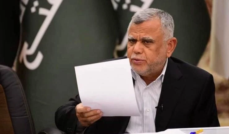 Hadi al-Amiri, jefe de la alianza iraquí de Al-Fateh.