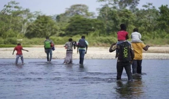 Alto número de niños entre migrantes en Panamá