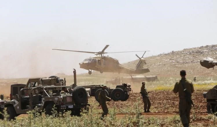 Maniobra militar israelí-estadounidense.
