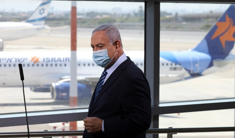 Benjamín Netanyahu, primer ministro israelí. Benjamín Netanyahu, primer ministro israelí.