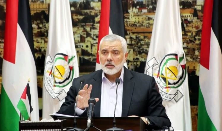 El jefe de la oficina política de Hamas, Ismail Haniyeh.