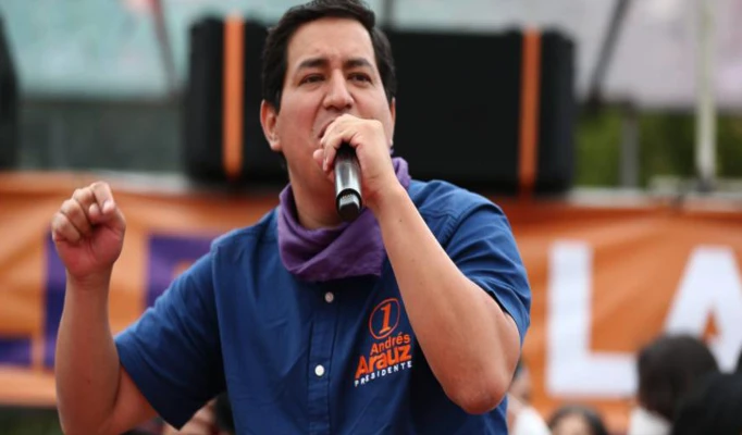 Andrés Arauz gana elecciones en Ecuador, según primeros resultados Andrés Arauz gana elecciones en Ecuador, según primeros resultados