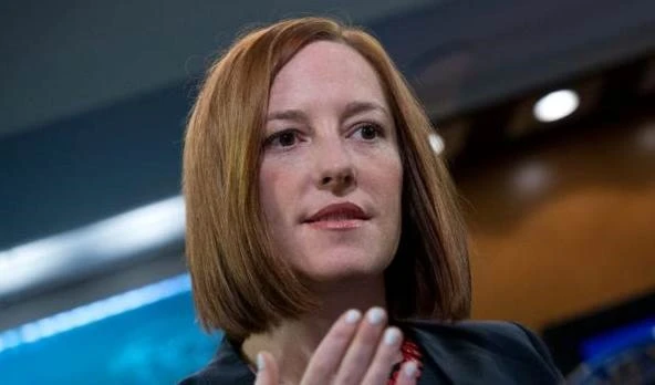 Jens Psaki, vocero de la Casa Blanca.