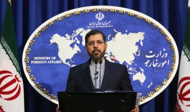 Saeed Khatibzadeh, vocero de la Cancillería iraní.