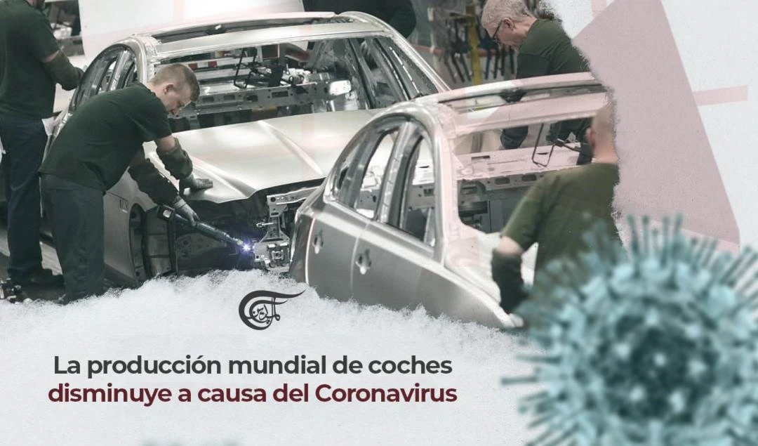 La producción mundial de coches disminuye a causa del Coronavirus