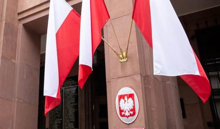 Sede de la Cancillería polaca.