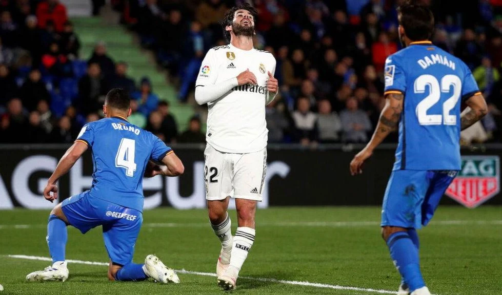 Real Madrid cede dos puntos en fútbol de España
